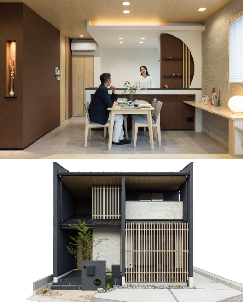 モデルハウス特集　ストークガーデン加古川町木村komachi3号地モデルハウス　SHOWA GROUP（ショウワグループ）株式会社・昭和住宅　LDK