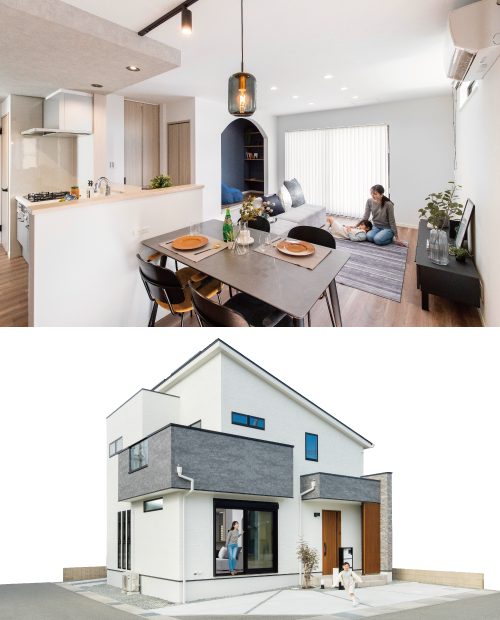 モデルハウス特集　街かど住宅展示場　ストークビレッジ播磨町大中2号地モデルハウス　SHOWA GROUP（ショウワグループ）株式会社・昭和住宅　LDK