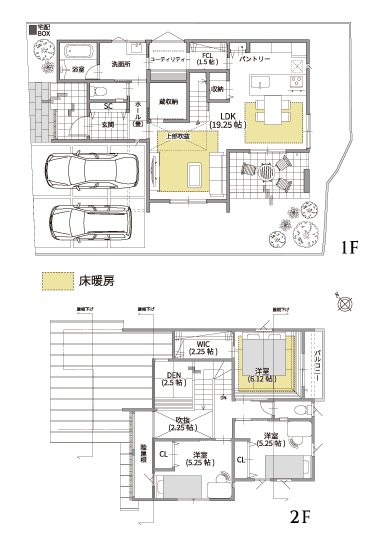 加古川町木村komachi2号地モデルハウス1号地モデルハウス　SHOWA GROUP（ショウワグループ）株式会社・昭和住宅 間取りプラン