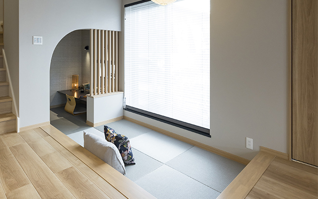 旋律を奏でるような心地よい邸宅の画像