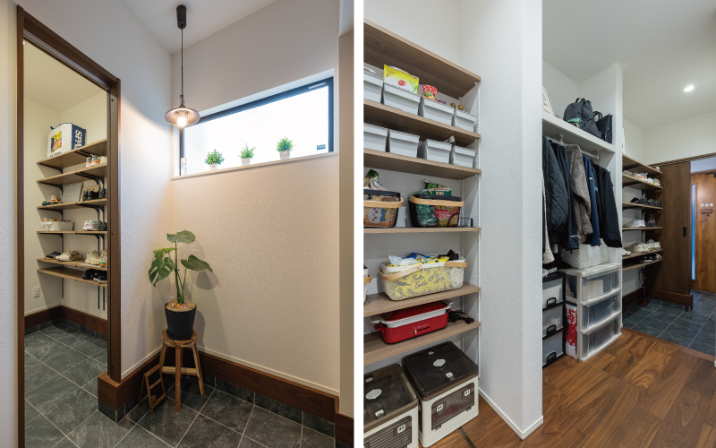 光が降り注ぐスリット階段のある家 の画像7